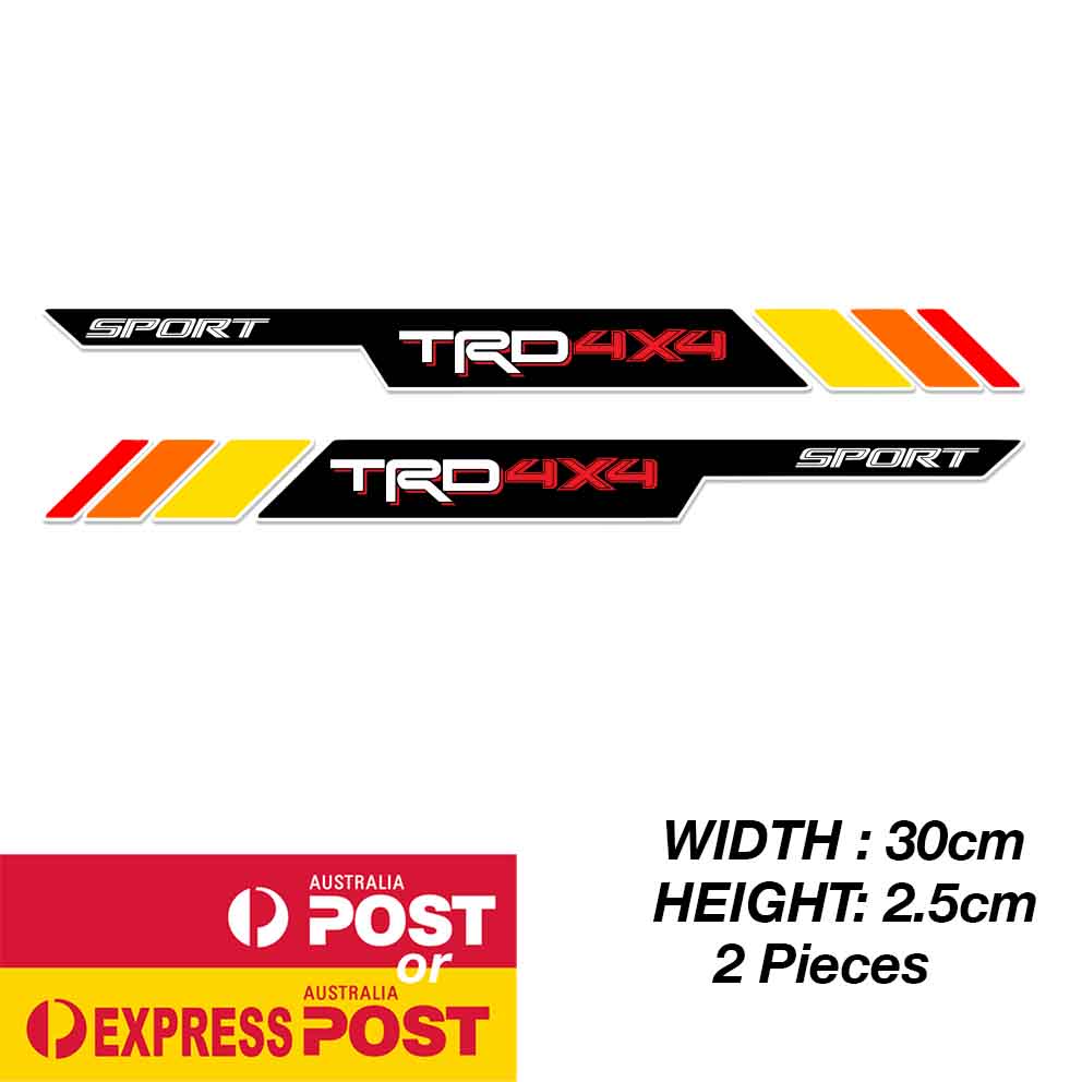 TOYOTA TRD 4x4  Large Sticker