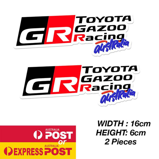 TOYOTA GR GAZOO Racing AUSTRALIA Banner Sticker