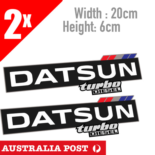DATSUN Logo  TURBO JDM Car Logo Sticker