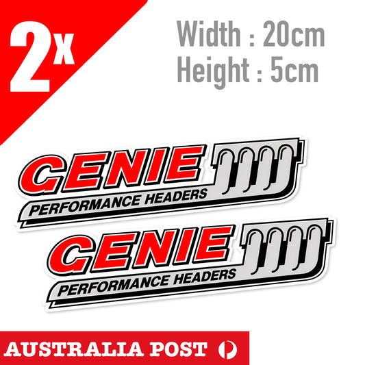 GENIE HEADERS STICKER