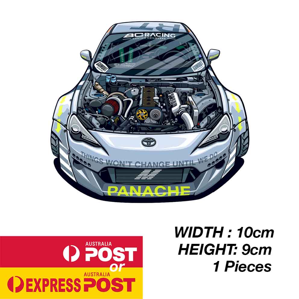 TOYOTA 86Tuned JDM Sticker