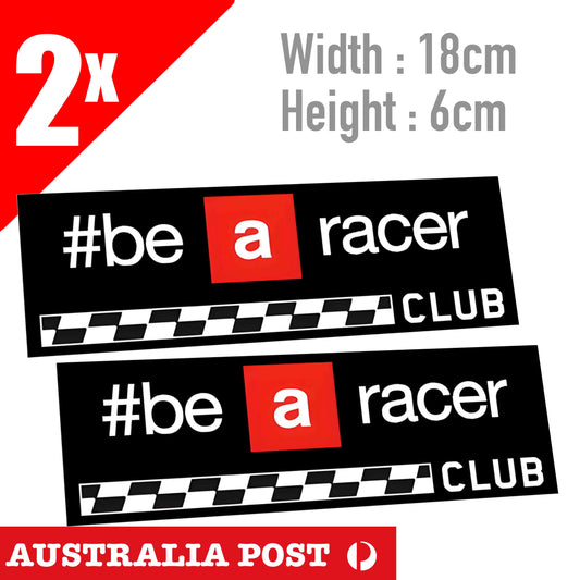 Aprilia Racing Logo BE a RACER  , Motorcycle, Window Sticker