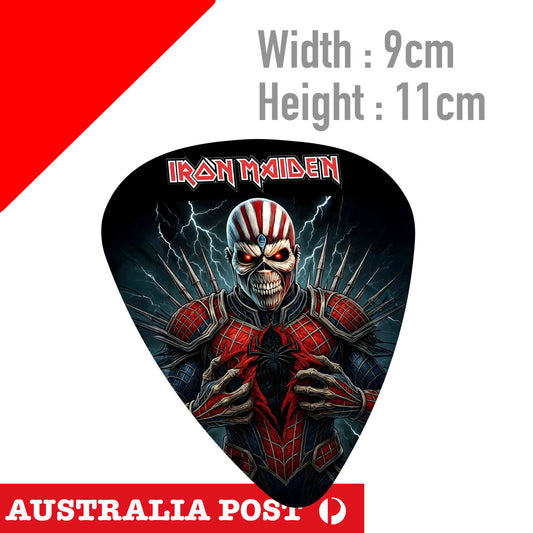 Iron Maiden Spiderman Red & Black Logo Sticker Decal band album Car Window
