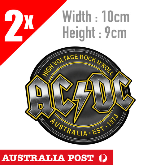 ACDC Band Logo Stickers