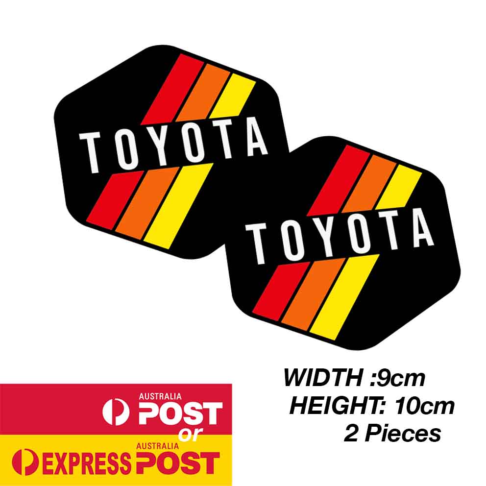 TOYOTA TRD Logo JDM Logo Stickers