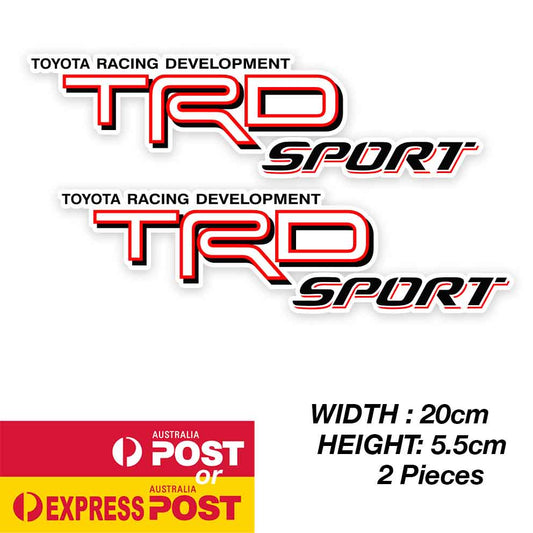 TOYOTA TRD SPORT Racing Development Sticker