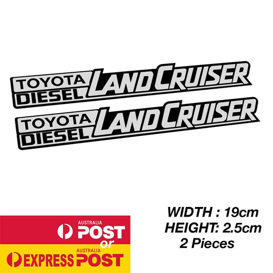 TOYOTA Land Cruiser Turbo Diesel Banner Sticker