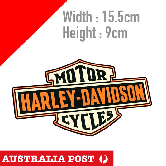 Harley Davidson Logo , Motorcycle, Helmet, Fuel Tank Logo Sticker