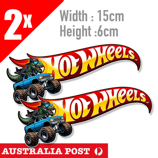 Monster truck Dinosaur , Hot Wheels Logo, Monster Truck Sticker