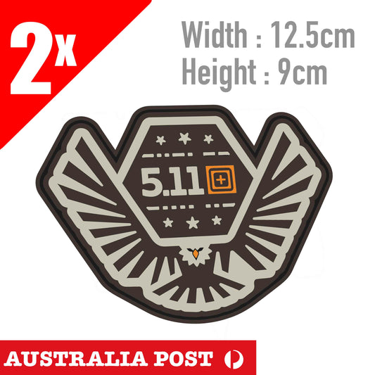 5.11 Eagle Military Badge Style Sticker