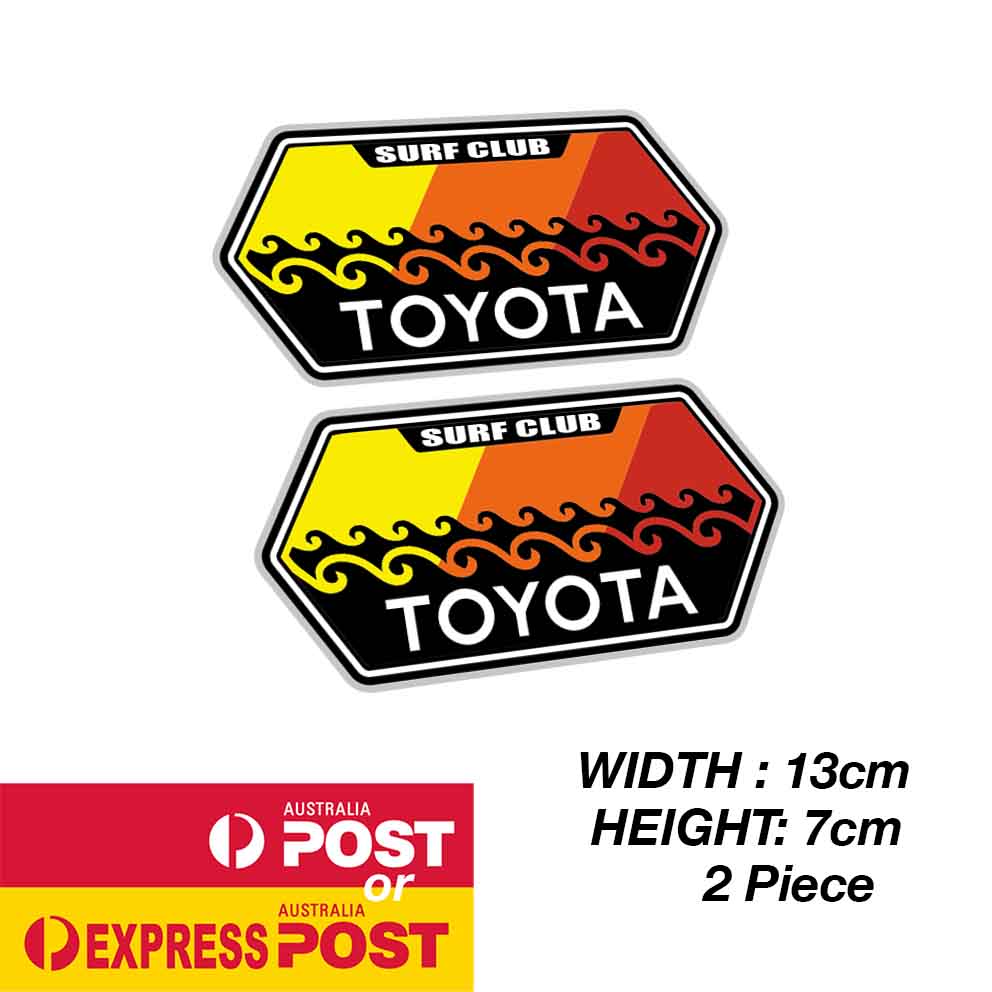 TOYOTA SURFE Club  Logo Sticker