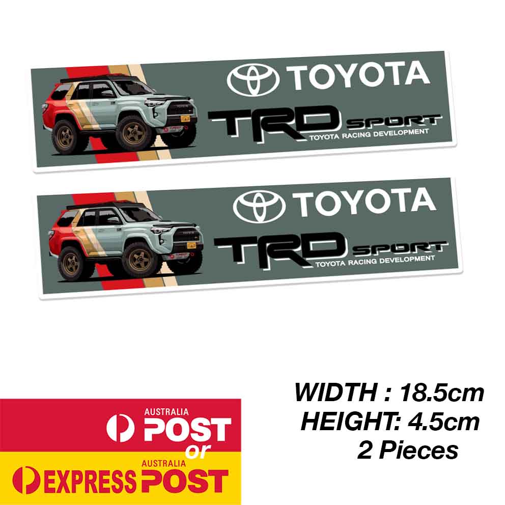 TOYOTA 4WD TRD Sport 4Runner  Sticker