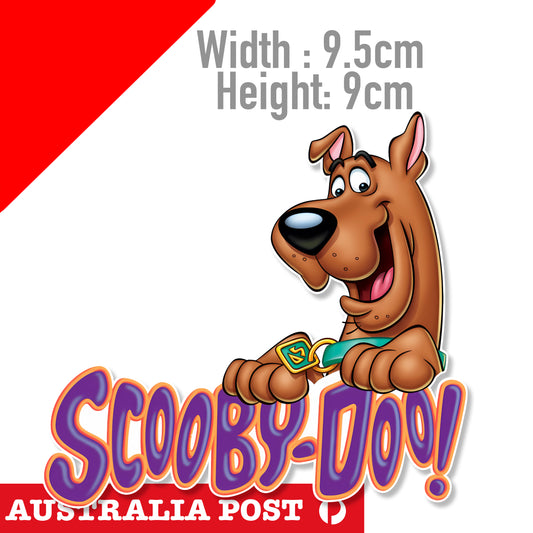 Scooby Doo MYSTERY MACHIN Logo,Laptop  Cartoon Dog Logo Sticker