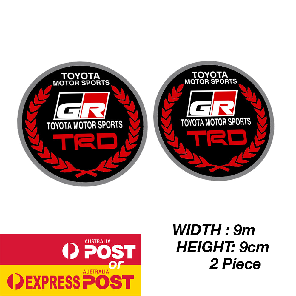 TOYOTA TRD GR Motor Sport Round  Stickers
