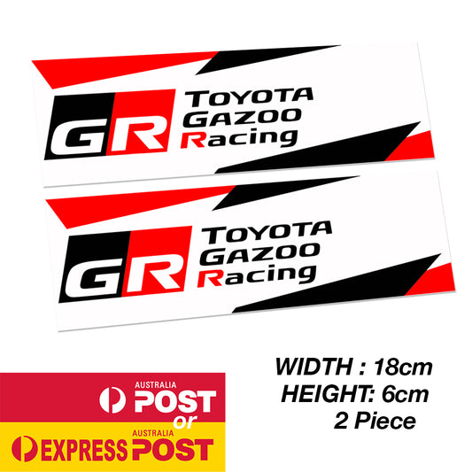TOYOTA GR SPORT Banner Stickers