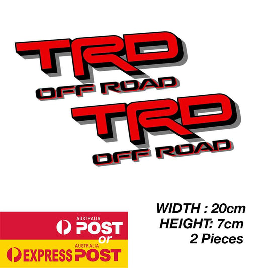TOYOTA TRD  Logo Sticker
