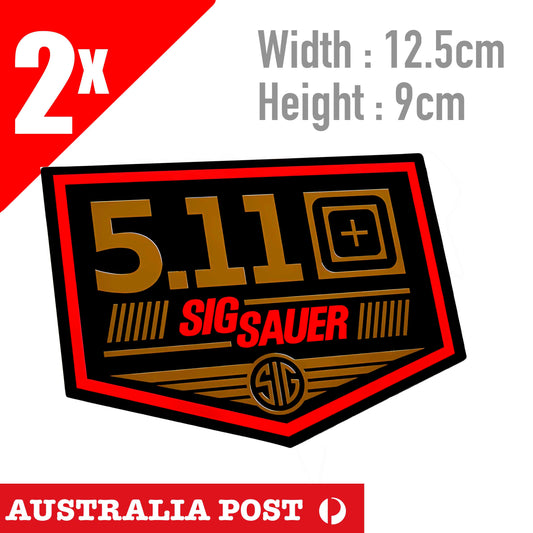 5.11 Tactical x Sig Sauer Emblem Sticker