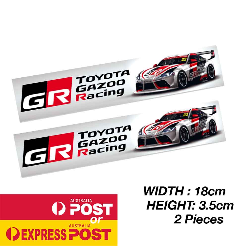 TOYOTA GR JDM SUPRA Racing  Car Sticker