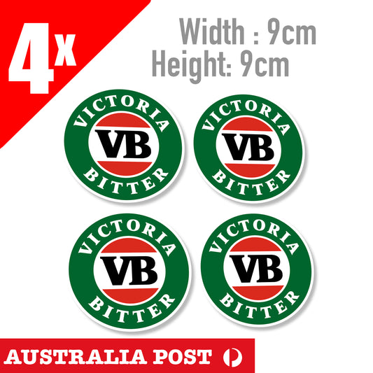 VB Beer Logo ,Suit Bar Camping  Victoria Bitter Funny Sticker