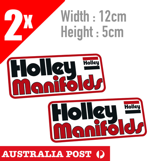 HOLLEY Manifold Logo , Vintage, Garage, Laptop Car Stickers