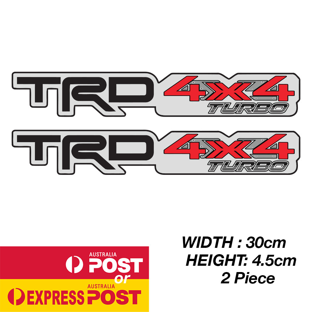 4x4 TRD 4x4 TURBO Sticker