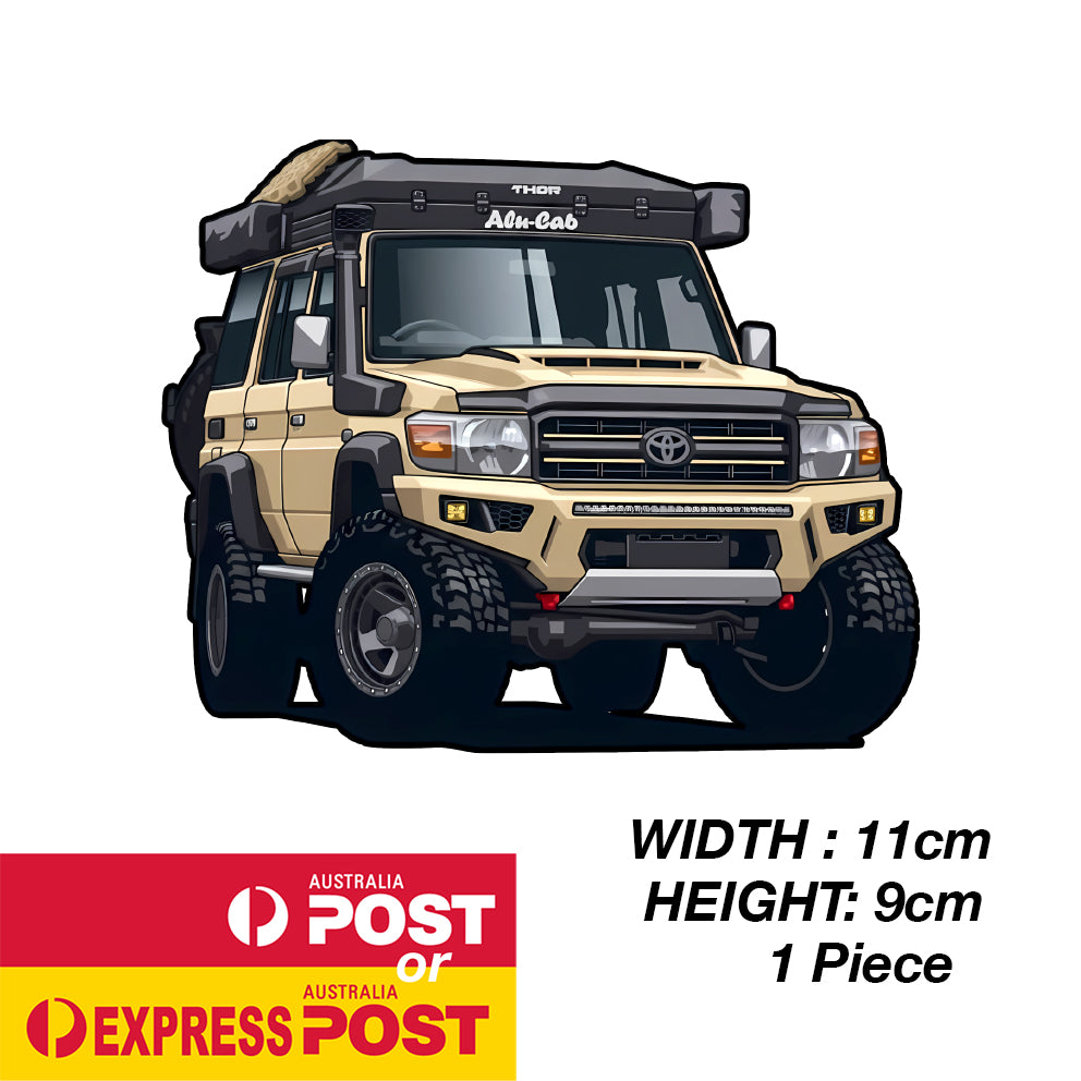 TOYOTA LandCruiser 76 Sticker