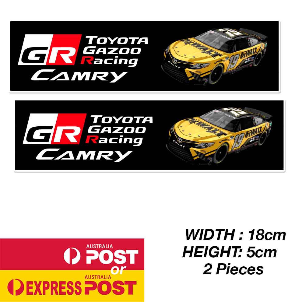 TOYOTA Camry GR Gazoo Racing Banner Sticker