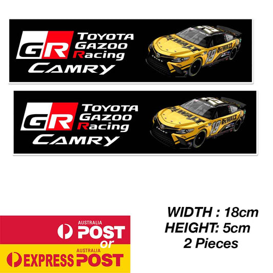 TOYOTA Camry GR Gazoo Racing Banner Sticker
