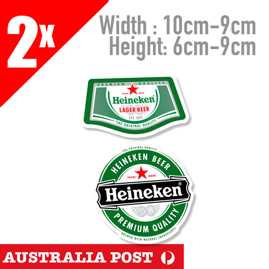 Heineken Premium Quality Logo Heisenberg Logo Stickers