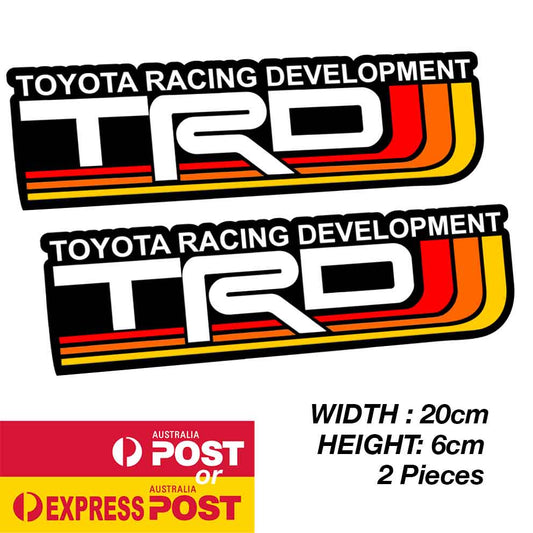 TOYOTA TRD Heritage Banner Sticker