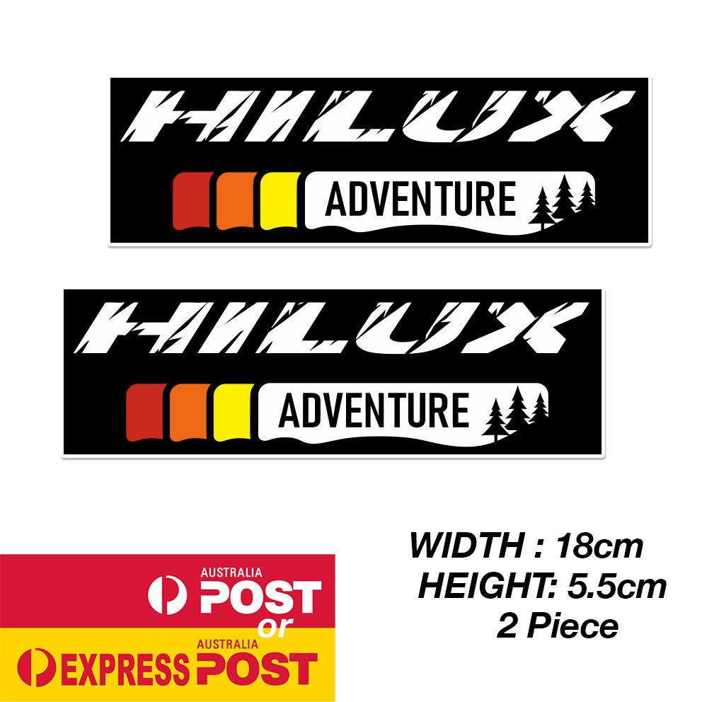 TOYOTA HiLux Adventure TRD Mountain Vintage Stickers