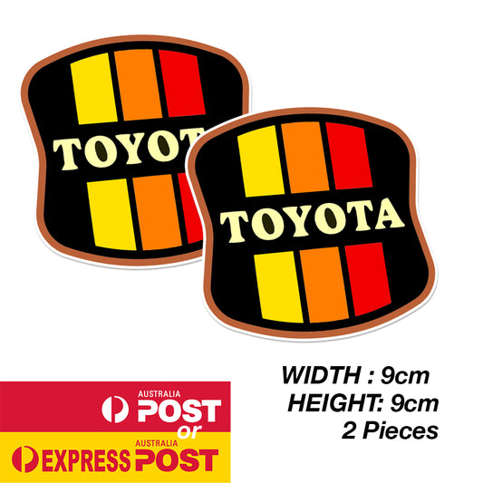 TOYOTA Vintage TRD Off Road Badge Sticker