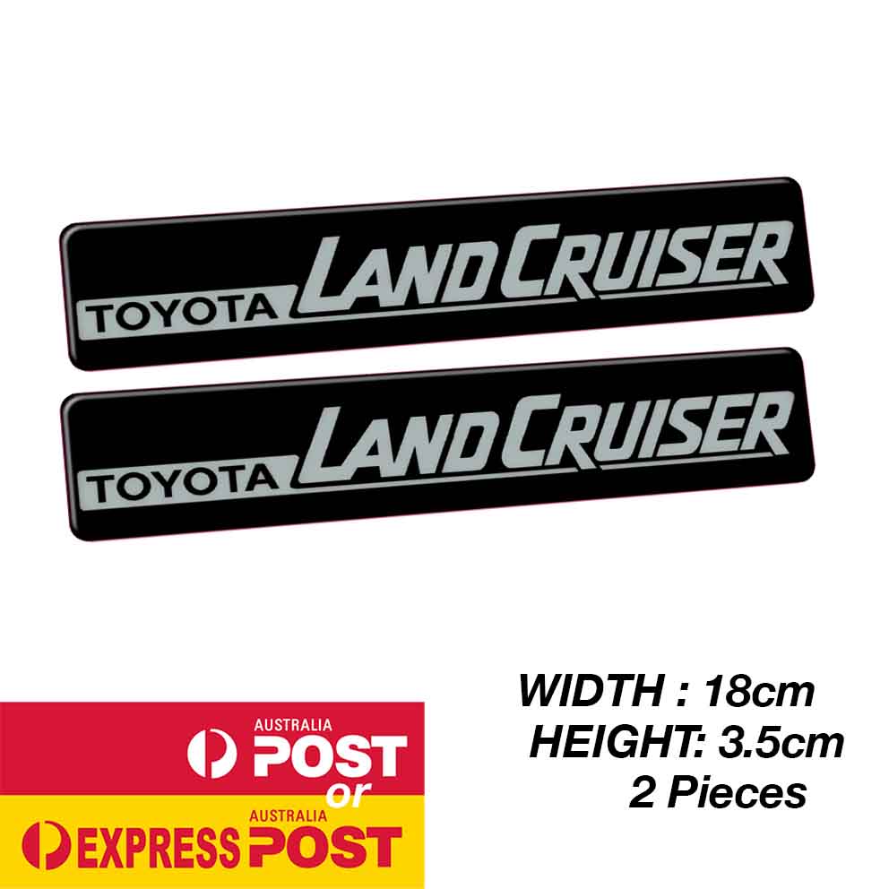 TOYOTA Land Cruiser Logo Banner Logo JDM  Stickers