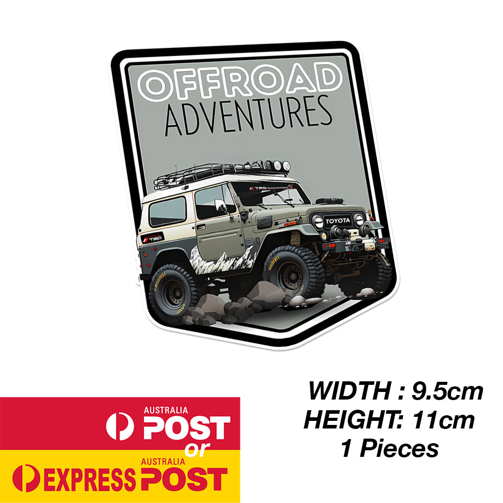 TOYOTA Land Cruiser Off Road Adventure FJ140 Sticker