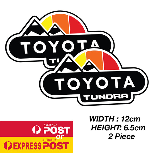 TOYOTA THINDRA Mountain Vintage Stickers
