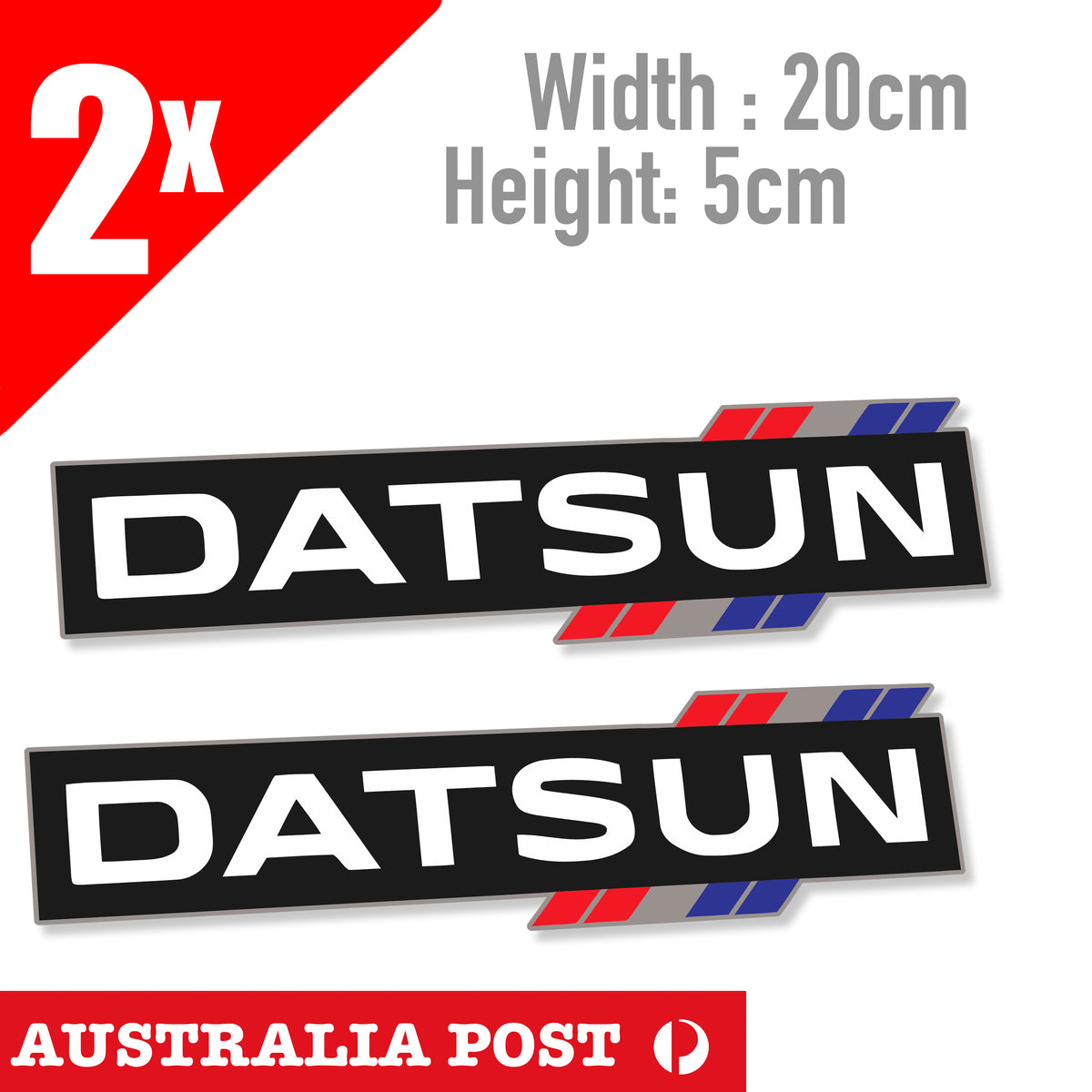 Datsun Sticker DATSUN Logo JDM Car Logo Sticker – Astro Stickers