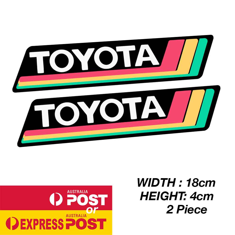 TOYOTA TRD Light Green Stripe JDM Sticker