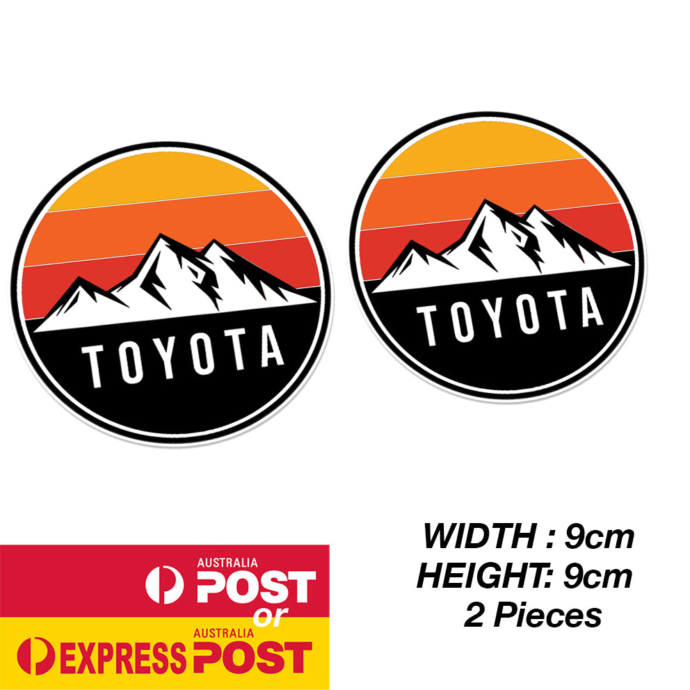 TOYOTA TRD ROUND Sticker