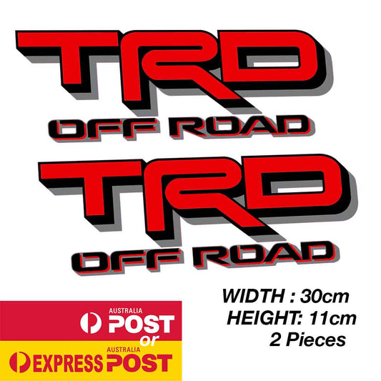 TOYOTA TRD  Logo Large Sticker