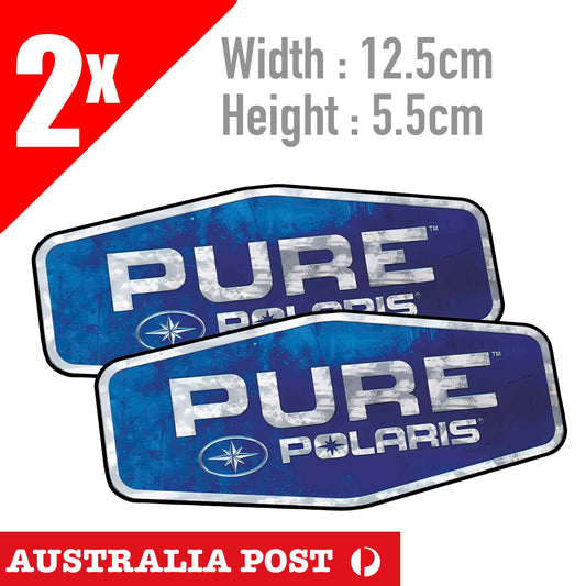 Polaris Terrain Domination Racing PURE Logo Sticker