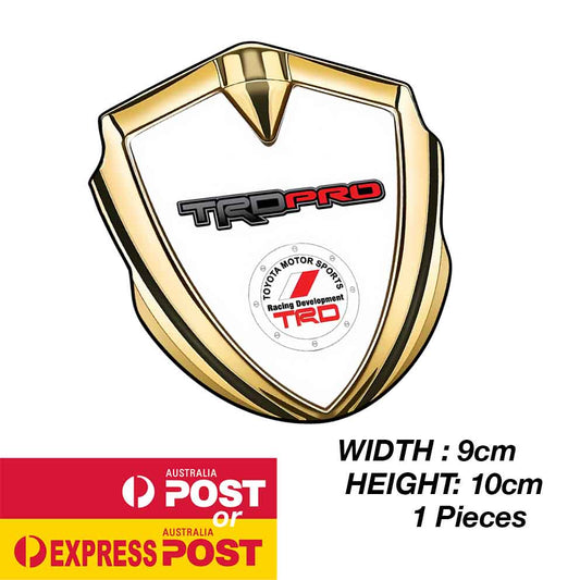 TOYOTA TRD Pro Gold Badge Sticker