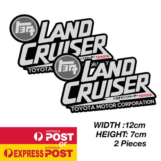 TOYOTA Land Cruiser JDM Logo TRD Logo Stickers