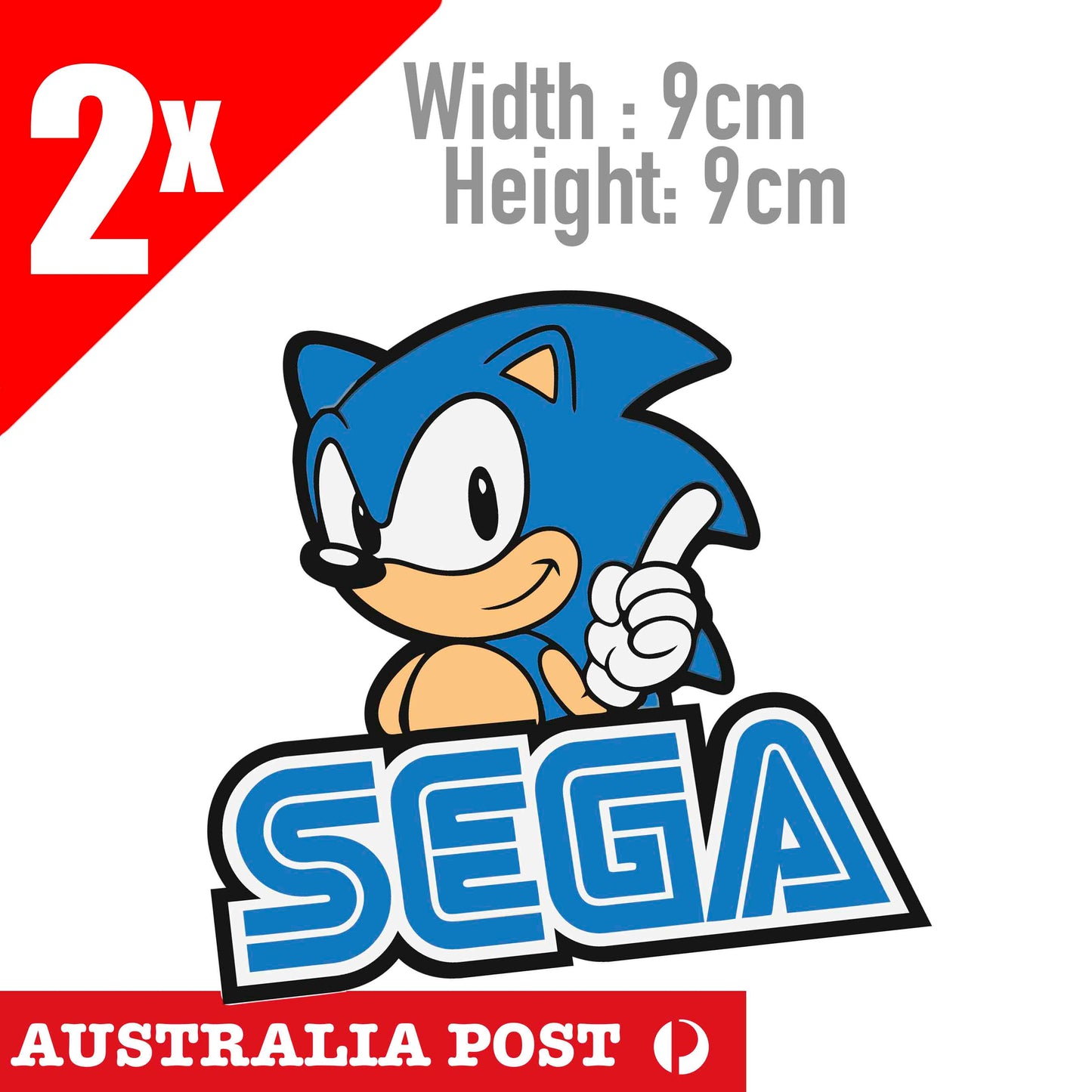 SONICE SEGA Arcade Sticker