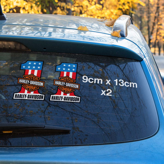 Motor Harley Davidson One Logo Motorcycle, Helmet MotoGP Sticker