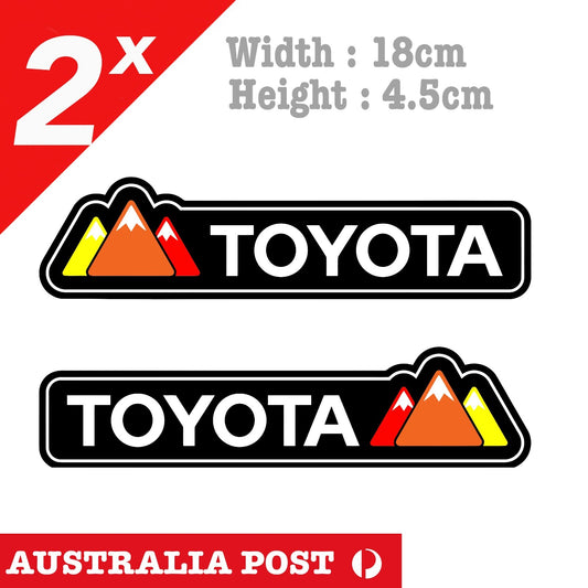 Toyota  TRD Pro Stripe Logo 4x4, Hilux, 4WD, Off Road Decal Stickers