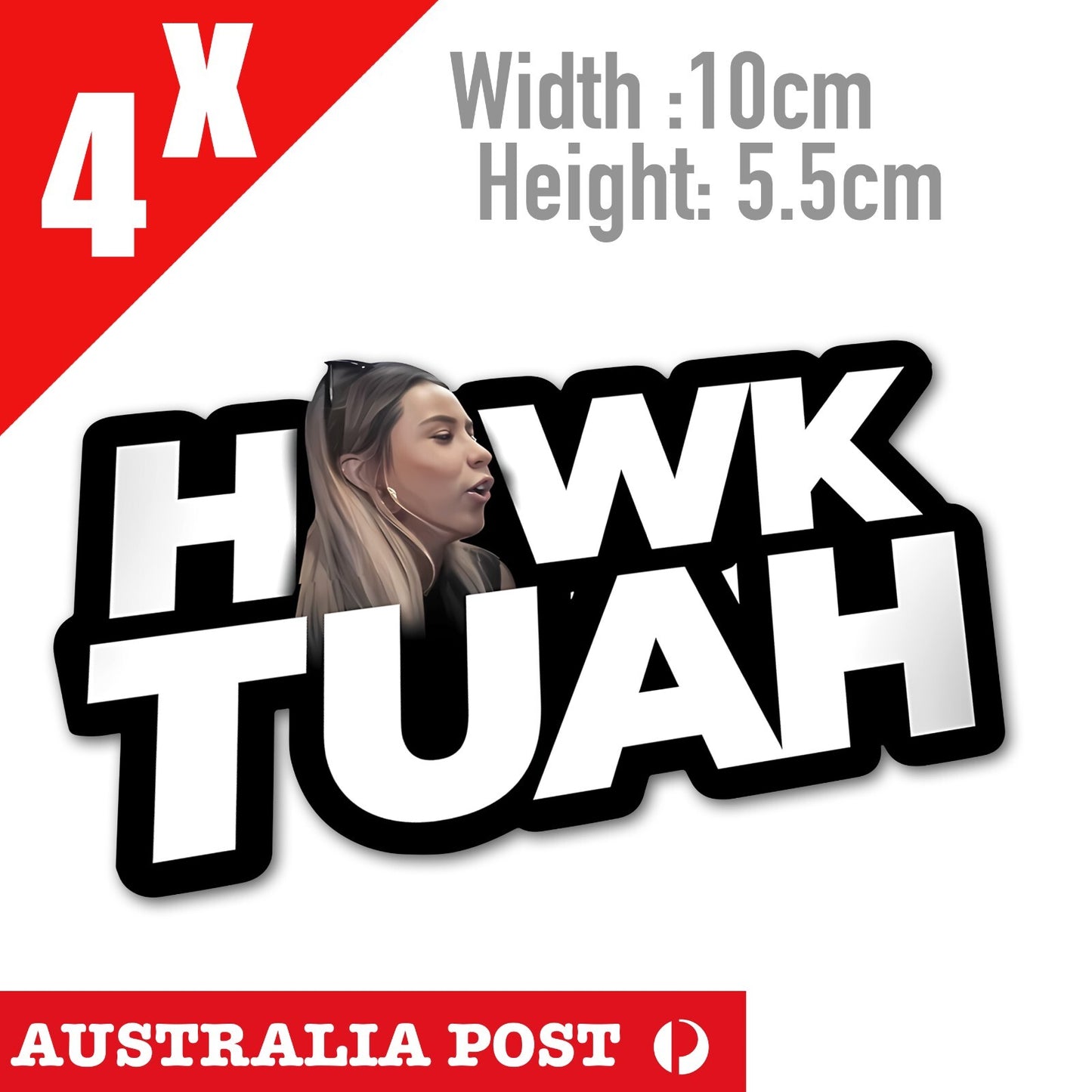 Hawk Tuah - Spit on That Thang, Rude Funny Stickers
