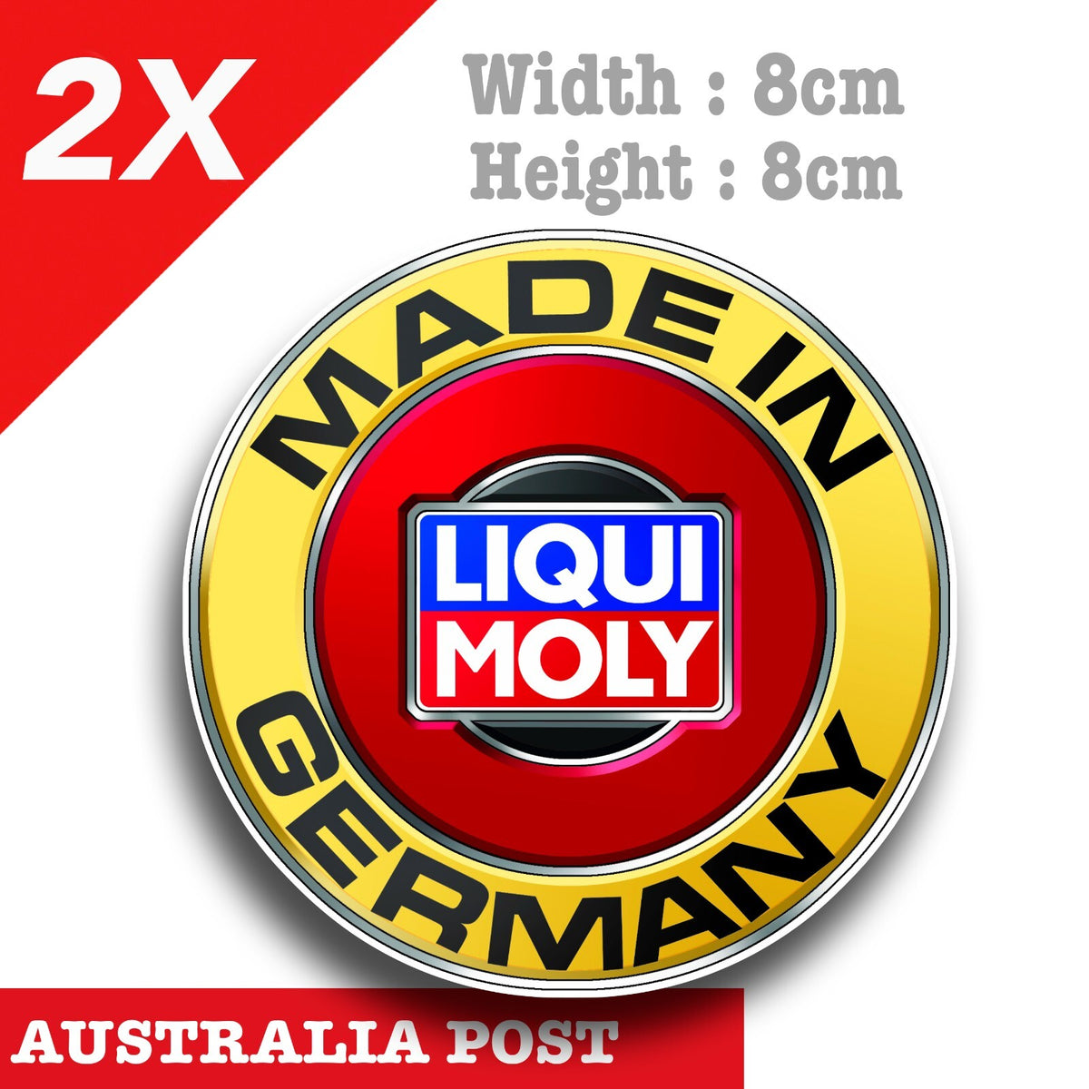 Liqui Moly OIL Made In Germany , Cars Vans Stickers