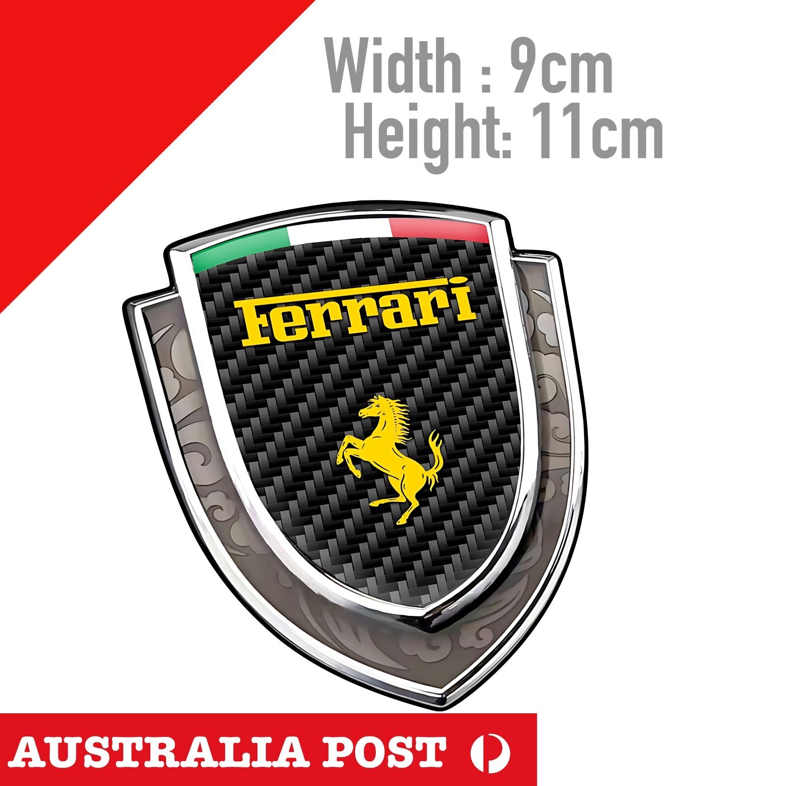 FERRARI Badge, Ferrari LOGO Sticker