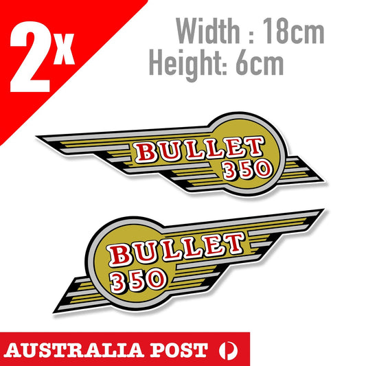 Royal Enfield Tank Toolbox Bullet 350 Motorcycle , Fuel Tank Sticker
