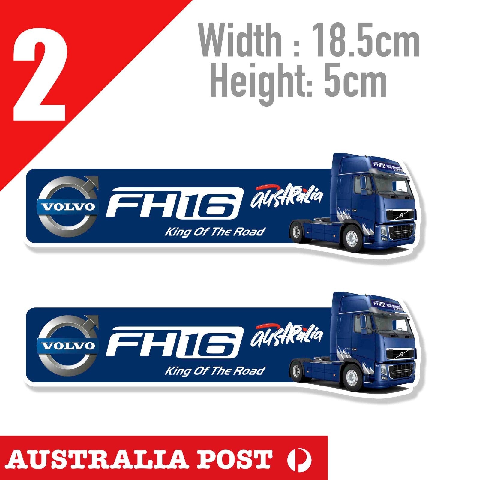 VOLVO FH16 Truck Decal Stickers – Astro Stickers